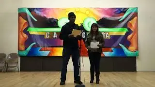 Cafe Cultura's 11-14-14 Open Mic - KT & Elom