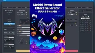 meishi retro sound effect generator