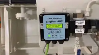 OWS Test BilgMon 488 15PPM Bilge Oily Water Separator Alarm Onboard