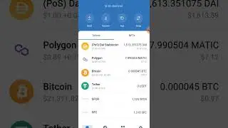 How to change dai into polygon matic In trust wallet #metaforce #Shahzadteam
