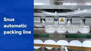 Top quality snus packing machine