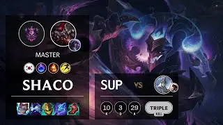 Shaco Support vs Galio - KR Master Patch 11.1