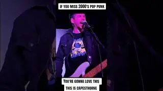 What year is it? 🤘🌹🎵 capesthorne - burning bridges #poppunkrevival #elderemomillennial  #bandtok