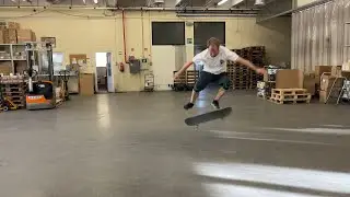 Perfect skate session landing switch FS flip! Fs flip, 5 switch heel in a row! Perfect treflips