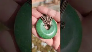 Finally got some sunlight! This color is so spectacular for Green Aventurine.