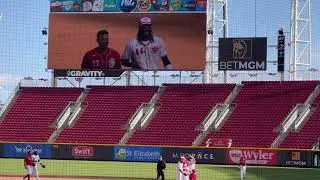 Jake Fraley faces Tejay Antone, hits game-winning fielders choice and Reds scrimmage Monday