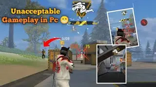 OMG 😰 Kyaa Gameplay Hai PC Me 3 Headshot Tricks // Unacceptable Gameplay in Pc 