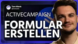 ActiveCampaign Formular erstellen 2025 - Double Opt-In Formular in ActiveCampaign erstellen
