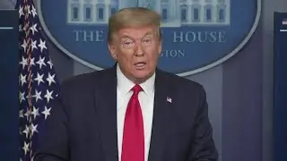 President Donald Trump and the White House Coronavirus Task Force provide Friday pandemic update