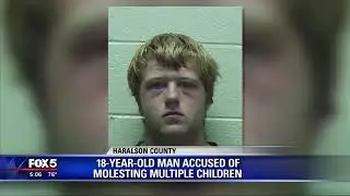 18 year old man accused of molesting multiple children