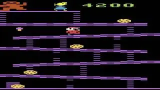 Donkey Kong Atari by matchajun ONLINE BROWSER ITCHIO LIKE ATARI 2600 GAME PC WINDOWS