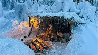 Surviving –71°C 73 Year Old Widow Feeds Starving Black Panthers in Siberia