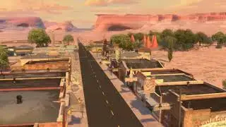 Cars 2: Radiator Springs Scene Exploration