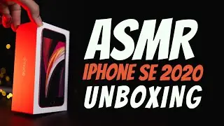 iPhone SE 2020 Unboxing ASMR | Charger, EarPods included