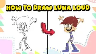 How to Draw Luna from The Loud House &ndash; Easy and Colorful Drawing