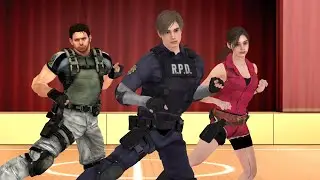 [MMD] Post Malone I LIKE YOU, Usher YEAH! - Leon Kennedy, Chris Redfield, Claire kpop Resident Evil