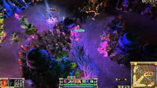 League Of Legends - Miss Fortune Ult on Shaco