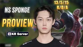 NS Sponge Jungle Proview | Jayce | Patch 26.02