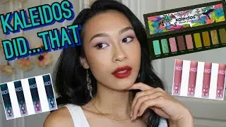 Is It Necessary?? Kaleidos Flower Punk Collection Review + Swatches + Tutorials