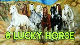 ANG KAHULUGAN AT WASTONG PWESTO NG 8 LUCKY HORSE PAINTING!