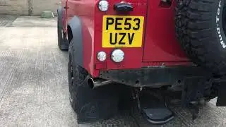 Defender Td5 Valved 3&rdquo; exhaust