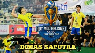 PEMANASAN VOLI BALL DIMAS SAPUTRA DI TIM WANDI BURAK VC DI GOR PCC SIGLI