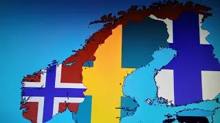 Norway - Huge Scale World Flag Map [Part 16][Minecraft]
