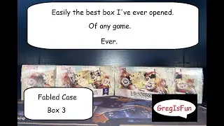 Fabled Case Opening | Box 3 | Disney Lorcana