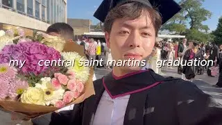 my central saint martins graduation 🥹 (london university vlog)