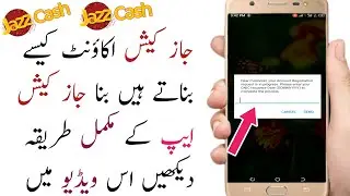 how to create jazzcash account 2022jazz cash account banane ka tarika|jazz cash account kaise banaye