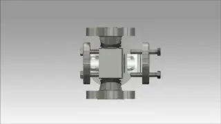 Three-way flow sight glass type 590 &ndash; ACI Industriearmaturen GmbH