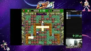 (PB)(25:50) Super Bomberman 4 - any% Co-Op speedrun