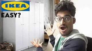 IKEA Wardrobe Assembly | My Room Setup | IKEA KLEPPSTAD | Very Easy Assembly