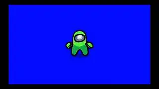Among us Distriction Dancing in green screen - chroma key