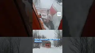 Veriu mbulohet nga reshjet e d&euml;bor&euml;s