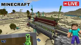 Survival Day 28 | Minecraft Java Gameplay - Live stream Hindi | Wiki Games