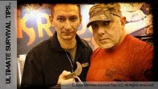 NEW! Self Defense Tools & Tips - with Louis Krudo & David - Krudo Snag and Nano - Blade Show 2013