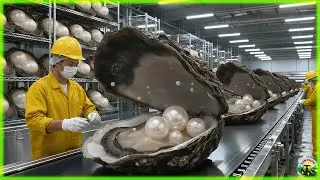 FULL PROCESS | Inside the Pearl Factory - From Raw Oyster to Luxury Fashion | Sun Farm