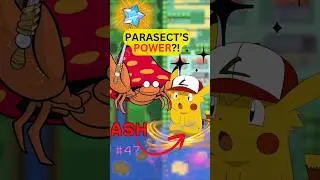 Parasect&rsquo;s Stun Spore Changed Everything 😱 #pokemonanime #pokemonfacts #pokemon #shorts