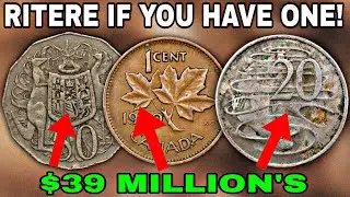 Top Most Rarest Australian & Canadian Coins Could Make You Millionaire!
