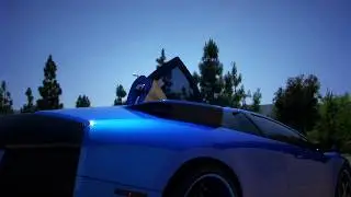 Monterey Blue Lamborghini Murcielago