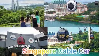 Mount Faber Peak & Cable Car | Beautiful Singapore Viewpoint @thiru_360