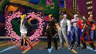 [Mugen KOF] Rose Willina Vs Yamazaki Team