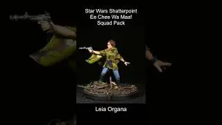 Leia Organa Endor - Star Wars Shatterpoint #tabletop