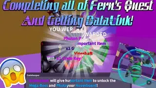 Completing All Of Ferns And Gatekeepers Questline And Getting The Datalink! [ROBLOX Ghost Simulator]