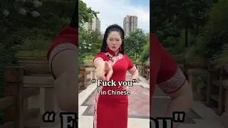 How to say F**k u in Chinese #funny #mandarin #chinesecharacters #chinesewriting #language #meme