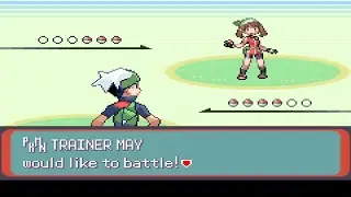 Pokemon Emerald Legacy * Rival May * Route 110