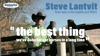 Steve Lantvit and Drinking Post Waterers