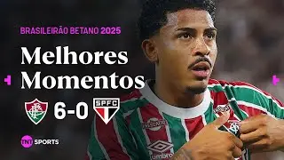 GOLEADA HIST&Oacute;RICA DO FLUMINENSE! FLUMINENSE 6X0 S&Atilde;O PAULO | MELHORES MOMENTOS | BRASILEIR&Atilde;O BETANO