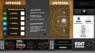 Adjusting the defensive Pressing - New Basketball Coach 3